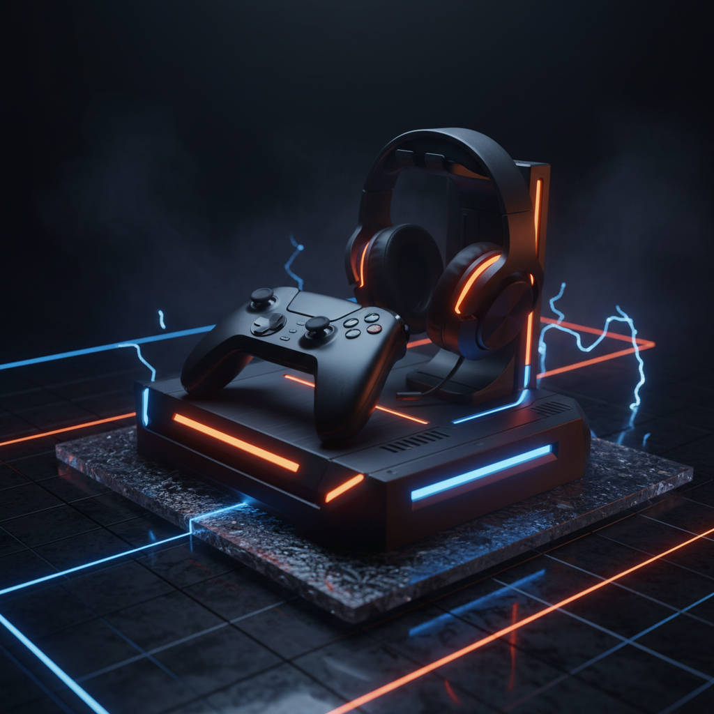 3D Printed Gaming Station