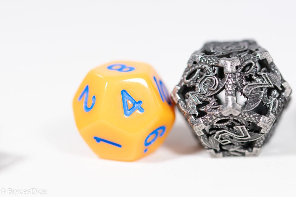 (Stoic Black) Deadly Dragon Dice: Shards of Oblivion Hollow Metal
