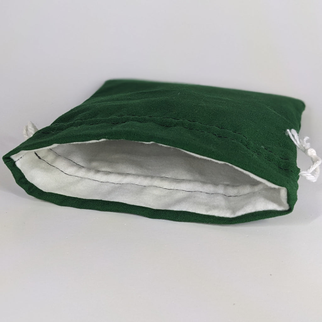 Dark Green Medium Dice Bag