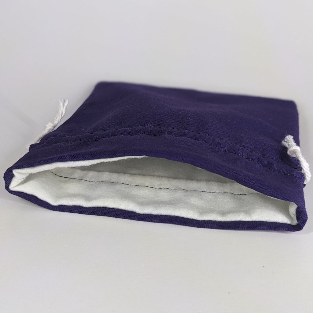 Purple Medium Dice Bag