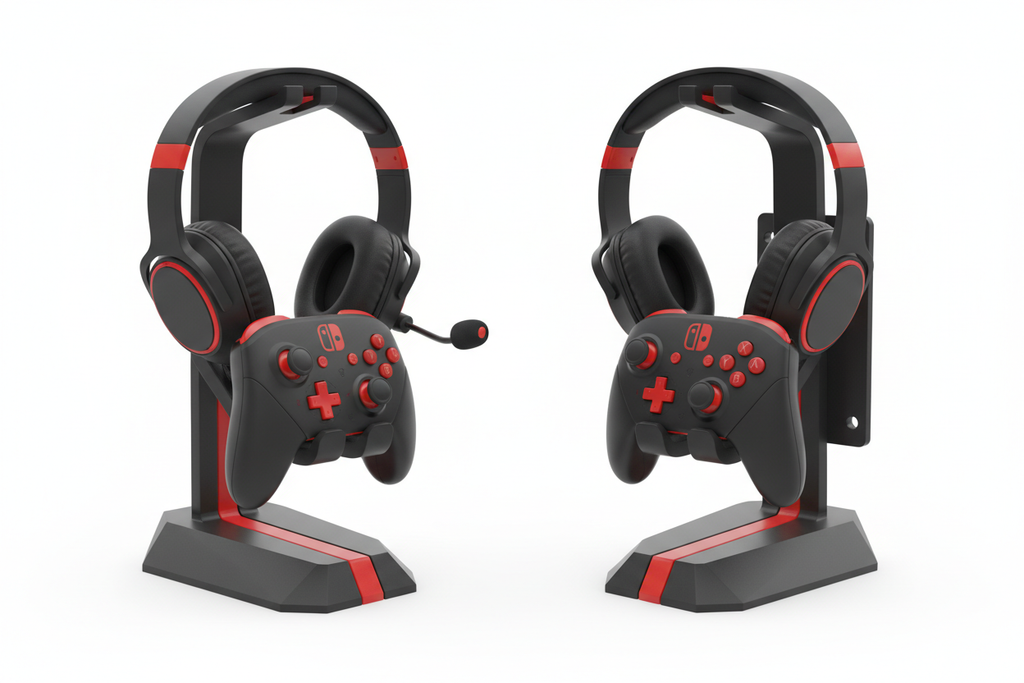 Gaming Station Desktop + Wall Mount Combo