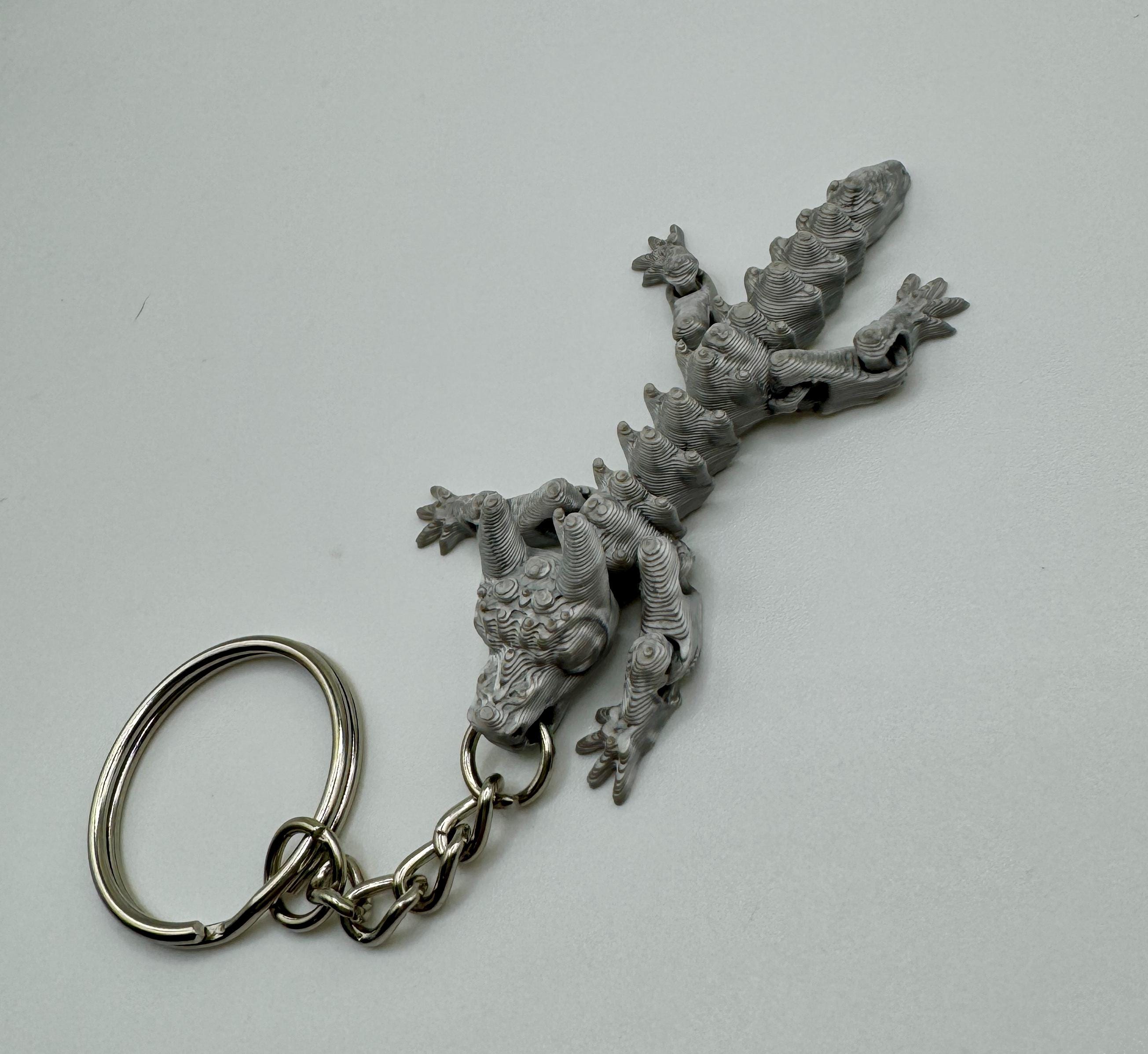 Baby Dragon Flexi Keychain