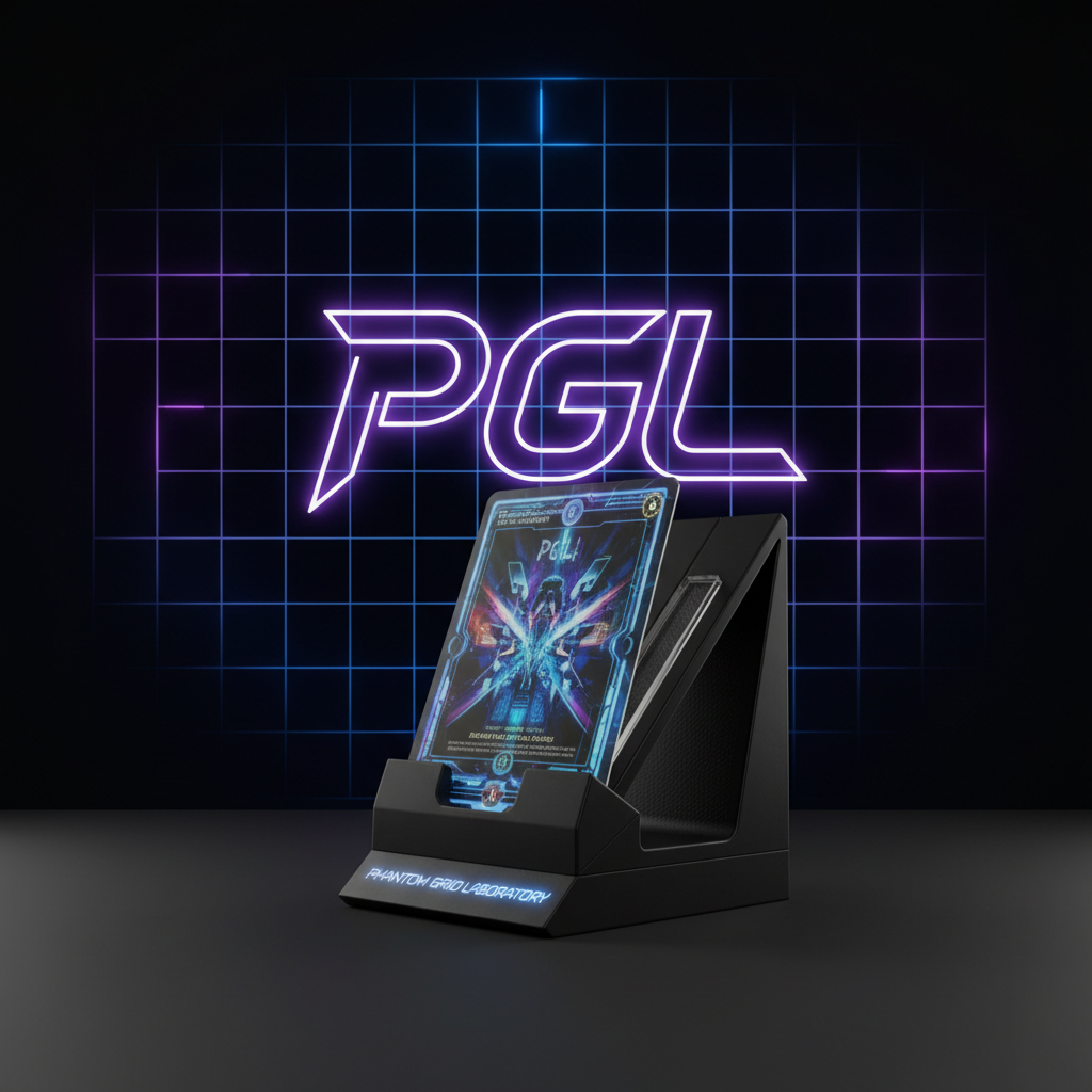 3D Printed TCG Card Display Stand - Phantom Grid Laboratory