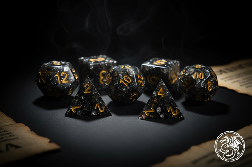 7-Piece Polyhedral RPG Dice Set