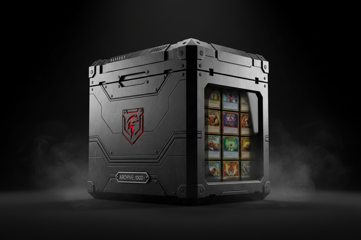 TCG Card Storage Box 1000+ Cards