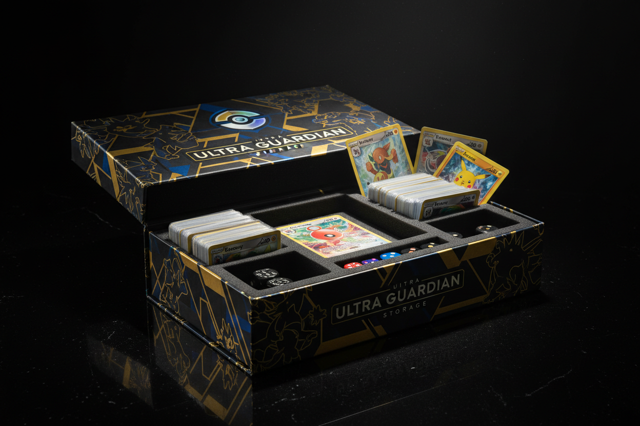 Pokémon Card Organizer Tray with Foam Insert
